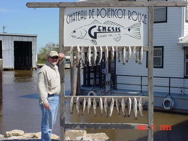 Greg with some of the catch