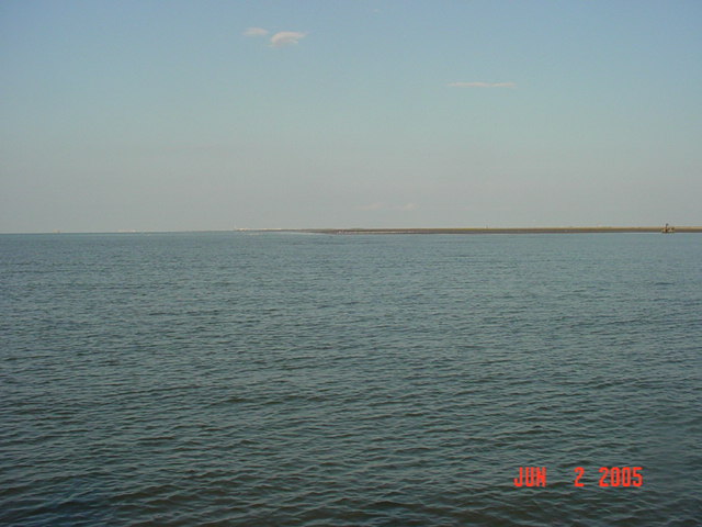 View to the East at the flounder hole