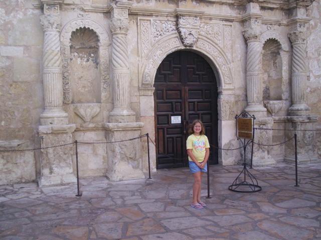 Caroline at the Alamo