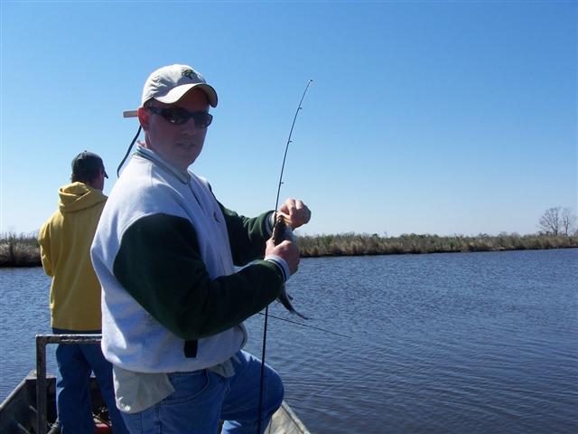 Paul with a fish