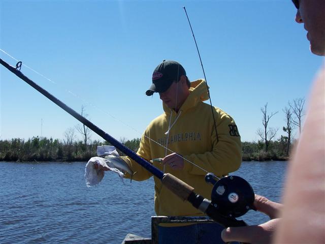 Ryan with a fish