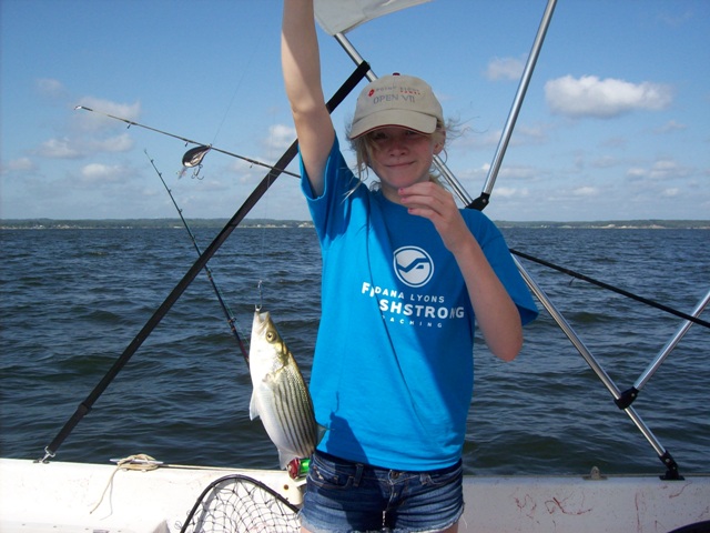White/striped bass fun