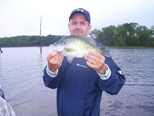 Danny Minter and Father with Slab Crappie